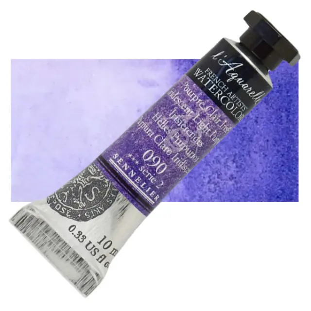 Χρώμα Ακουαρέλας Sennelier l Aquarelle Σωληνάριο 10ml - 090 Iridescent Light Purple
