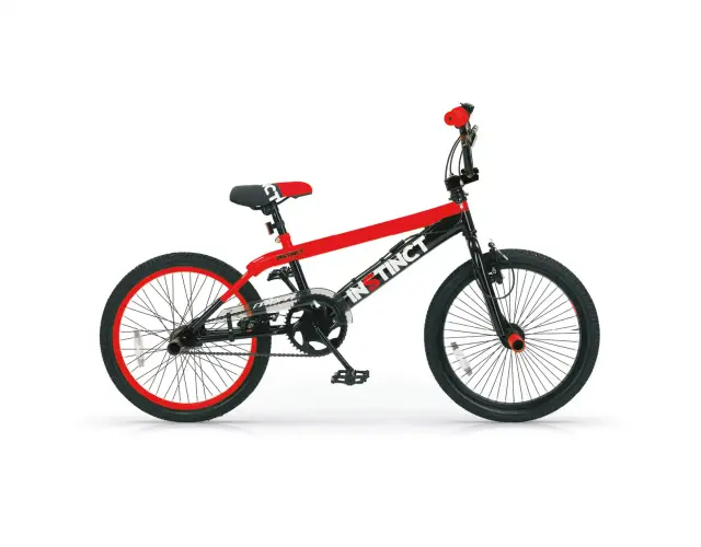 ΠΟΔΗΛΑΤΟ MBM INSTINCT BMX 20'' 025 - ΜΑΥΡΟ-ΚΟΚΚΙΝΟ - 28