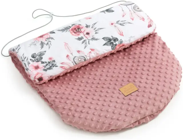 Ποδόσακος για Κάθισμα και Καρότσι Minky Summer Dream Rose 5904506820030 2