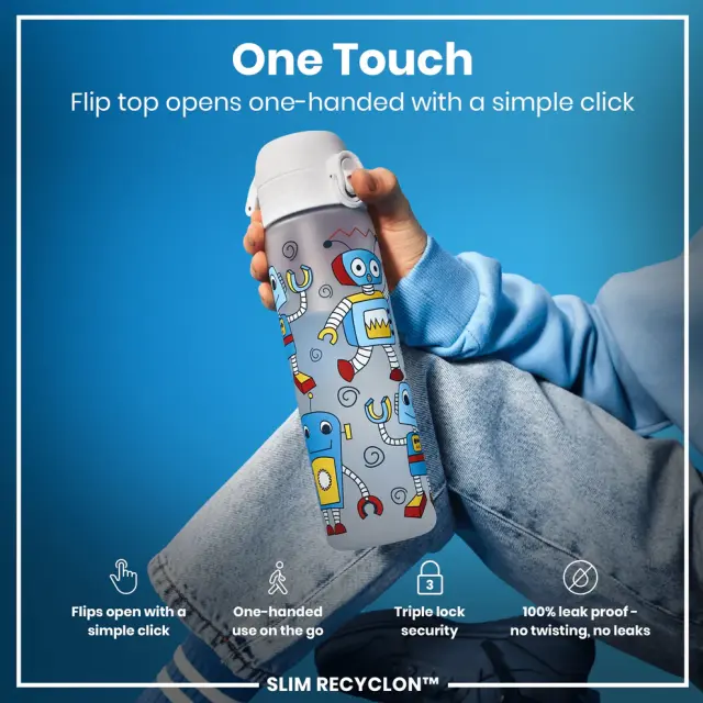 ION8 Leakproof Παγούρι 500ml Ρομπότ 091090 3
