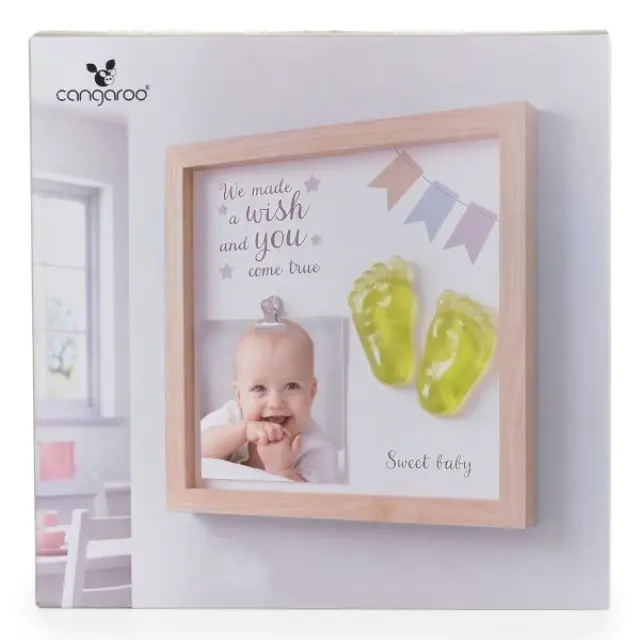Cangaroo Αποτύπωμα Με Κορνίζα First Steps 3800146273613 3
