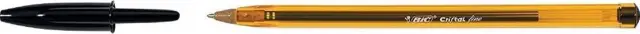 Στυλό Διαρκείας Bic Cristal Original Fine Μαύρο (Bic)
