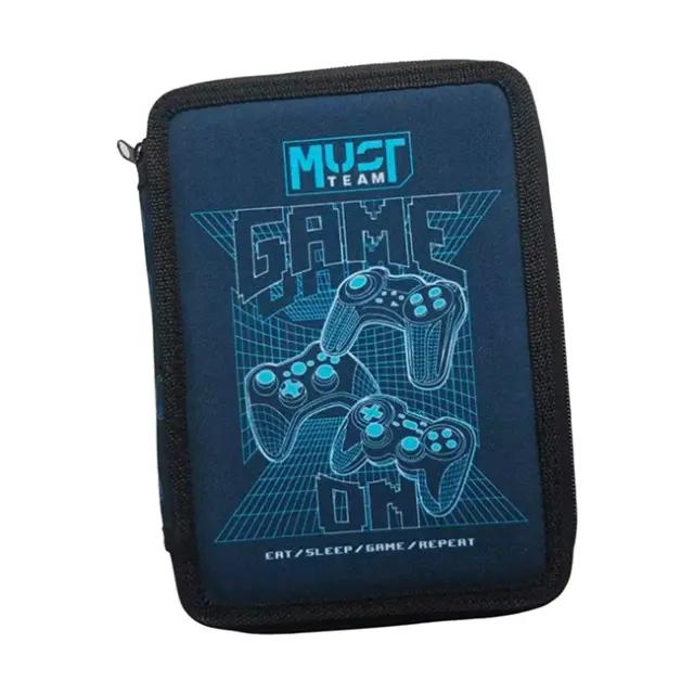 Must Κασετίνα Διπλή Γεμάτη Game On (000587242)