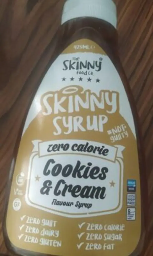 Zero Calorie Sugar Free Syrup Cookies & Cream 425ml The Skinny Food Co