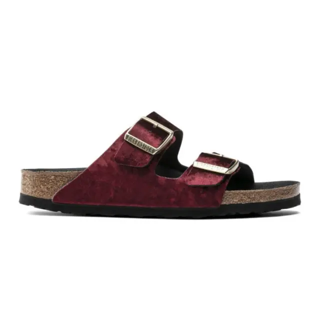 Birkenstock Πέδιλα Γυναικείο Textile/Ύφασμα Μπορντώ BIR/ARIZONA TEX 1019848BURGUNDY - 36