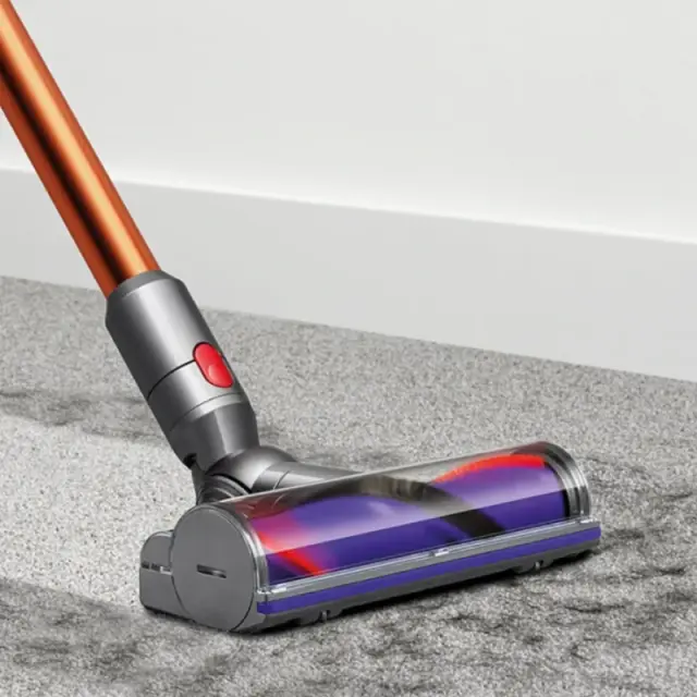 Dyson V10 Origin 394464-01 Επαναφορτιζόμενη Σκούπα Stick 157AW 25.2V Red/Iron/Red 3