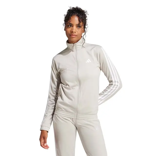adidas Sportswear Women's 3Stripes Track Top Tricot Jacket Μπεζ JD4521 (adidas Sportswear)
