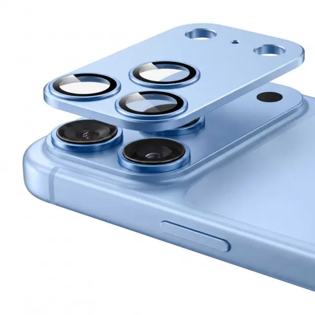 Tech-protect Camfull Fit+ iPhone 18 Pro Light Blue 3