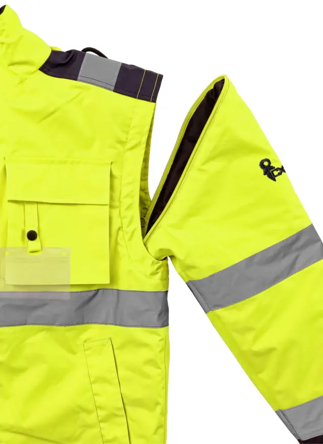 Αδιάβροχο Ανακλαστικό Μπουφάν 2 σε 1 CXS Luton yellow/blue - 2XL 3