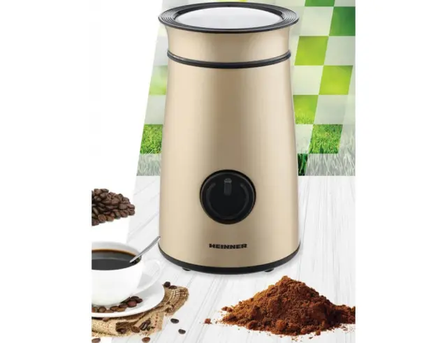 Ηλεκτρικός Μύλος Καφέ Heinner HCG-150IXGD με ισχύ 150W και χωρητικότητα 50g HCG-150IXGD 3