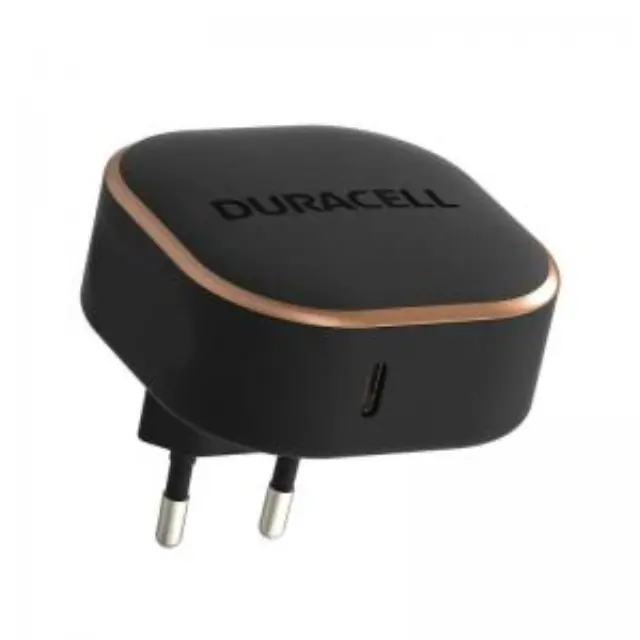 Φορτιστής Ταξιδίου Duracell με Έξοδο USB C PD 20W Μαύρο N59094 3