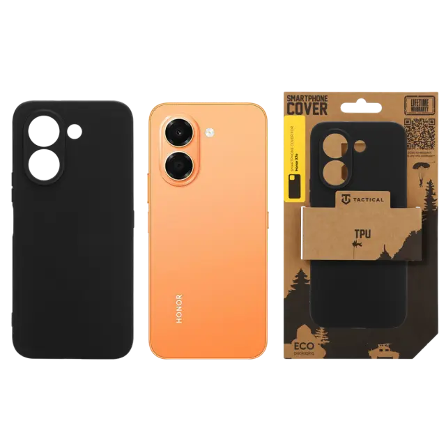 Tactical TPU Cover for Honor X7e Black 3