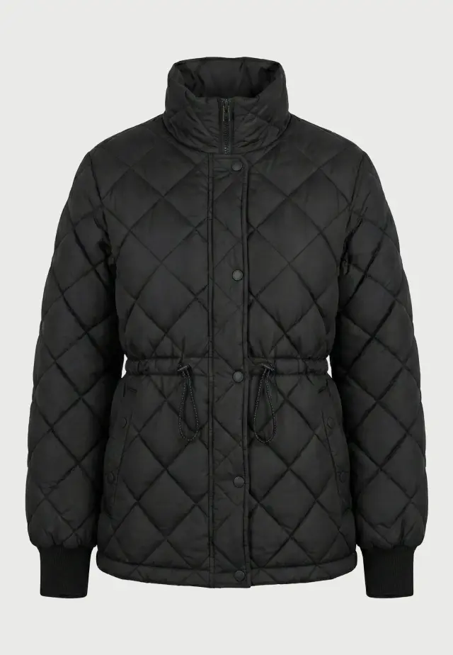 Funky Buddha Puffer Jacket Black FBL014-116-01-BLACK - XL