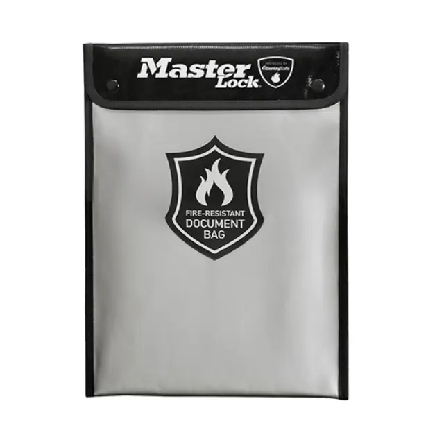 MASTERLOCK Πυράντοχη & Αδιάβροχη Τσάντα Εγγράφων