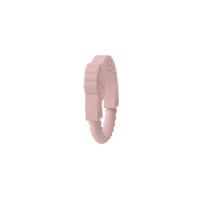 Interbaby Μασητικό Σιλικόνης Dark Pink SI014-66 2