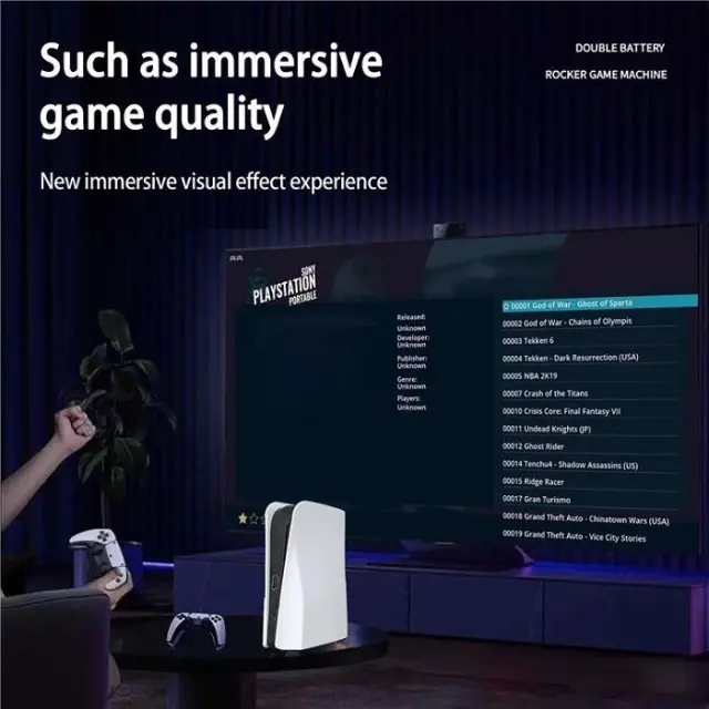 Κονσόλα παιχνιδιών με 2 χειριστήρια - Q10 128G - 912324 2