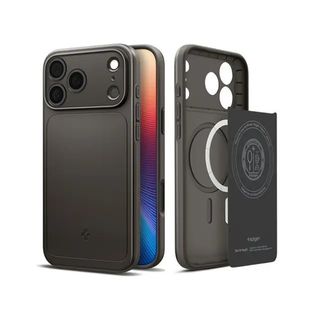 Spigen Θήκη Κινητού iPhone 17 Pro Thin Fit Mag Magsafe Gunmetal