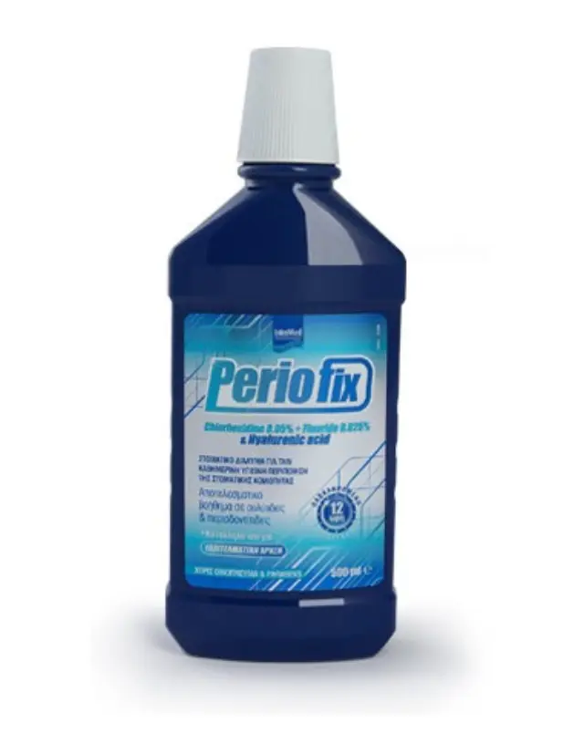 Intermed Periofix 0.05% Στοματικό Διάλυμα Αποτελεσματικό για Ουλίτιδες και Περιοδοντίτιδες 500ml 2