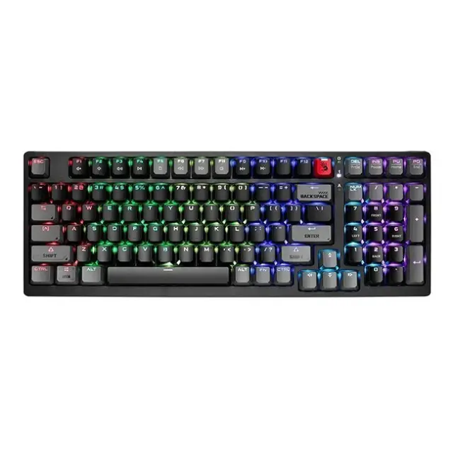 A4Tech Gaming Keyboard Bloody S98 Sports BLMS Red Plus Black (A4TKLA47388)