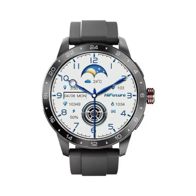 Smartwatch HiFuture Flex 2 1.39" Μαύρο N66684