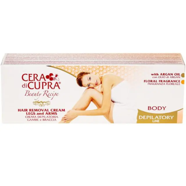 Cera di Cupra Κρέμα Αποτρίχωσης Σώματος με Χαμομήλι & Κερί Μελισσών για Ευαίσθητες Επιδερμίδες 100ml