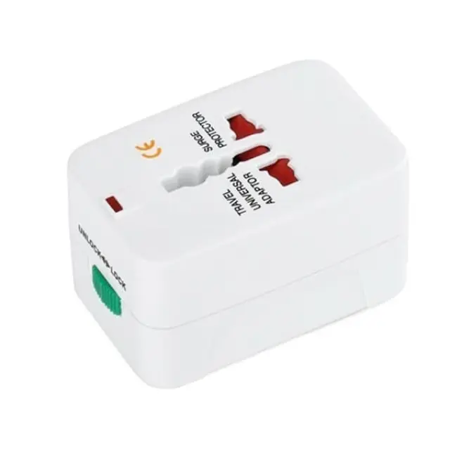OEM Αντάπτορας all in 1 (EU & AU & UK & US Plug) World Universal Travel Adaptor (White)