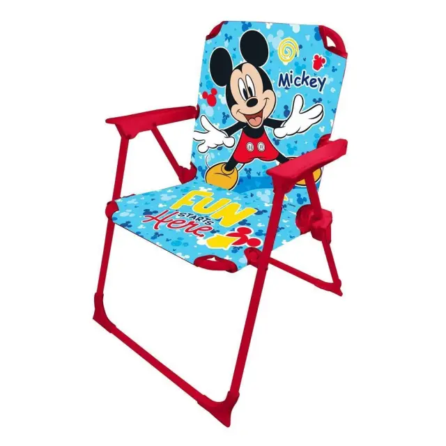 Diakakis Καρεκλάκι Πτυσσόμενο Mickey Fun Starts Here (000563990)