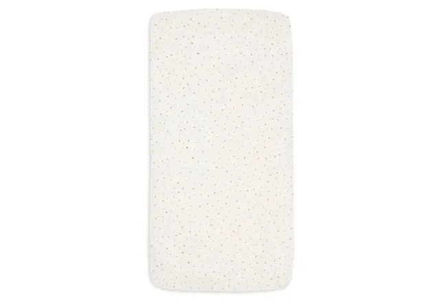 Jollein: Fitted Sheet - Jersey - Pretty Picnic σεντόνι κούνιας με λάστιχο 70/75x140/150cm 3