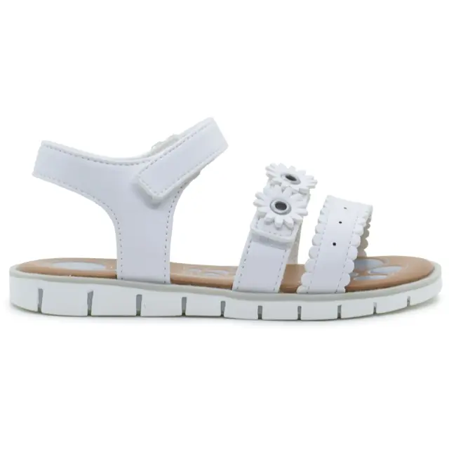 Πέδιλο Chicco Λευκό με λουλούδια 73146-300 - 30