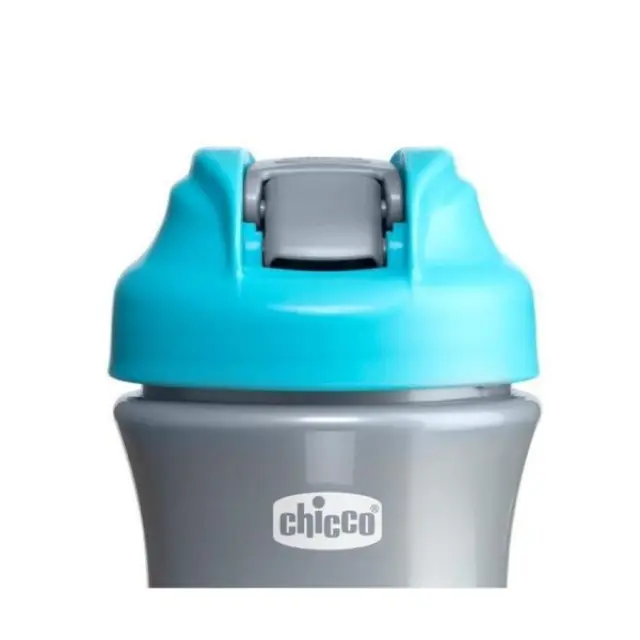 Chicco Pop-Up Cup Παιδικό Κύπελλο με Καλαμάκι Σιελ 2y+ 350ml 2