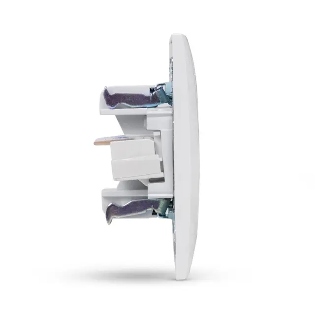 Entac Arnold Recessed wall LAN socket Cat5 White 15.005.0107 3