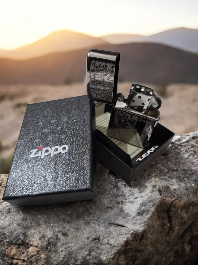 Αντιανεμικος Αναπτήρας Zippo Regular Venetian High Polish Chrome 2