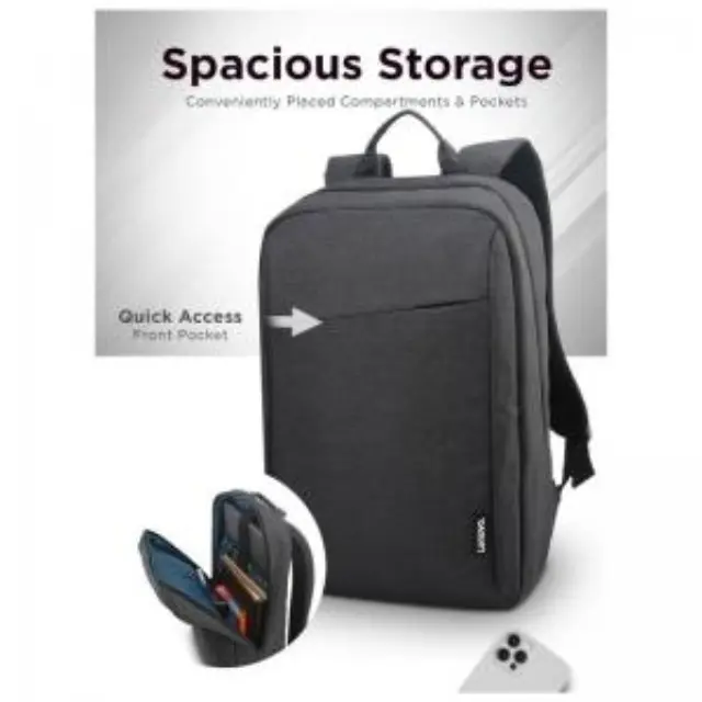 Backpack Casual Lenovo B210 για Laptops έως 15.6" Χακί N66454 3