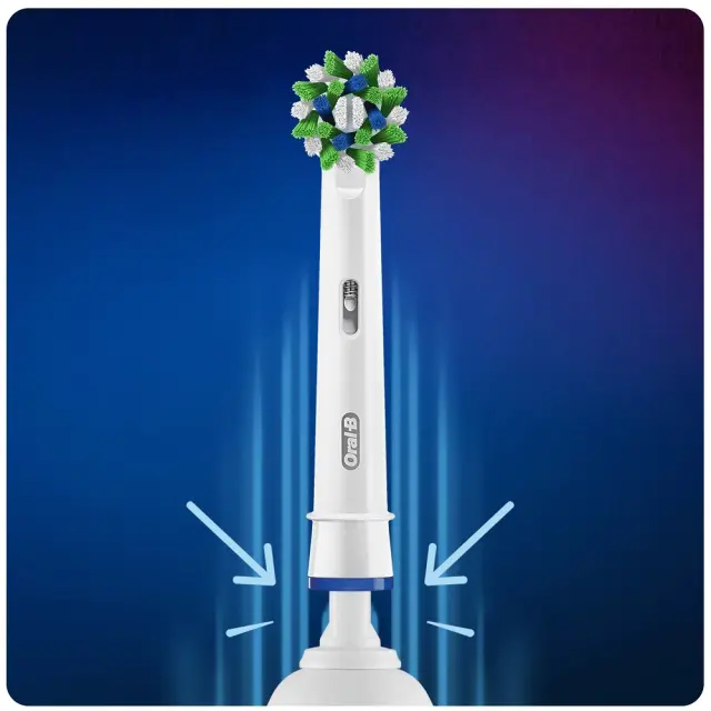 Oral-B Cross Action CleanMaximiser XL Pack Ανταλλακτικές Κεφαλές για Ηλεκτρική Οδοντόβουρτσα BRA-EB50-EFFS 6τμχ 2