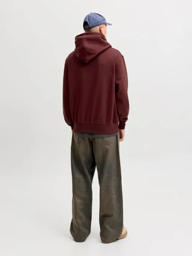 JORFREDERIKSBERG MONOGRAM SWEAT HOOD SN - Chocolate Truffle 2