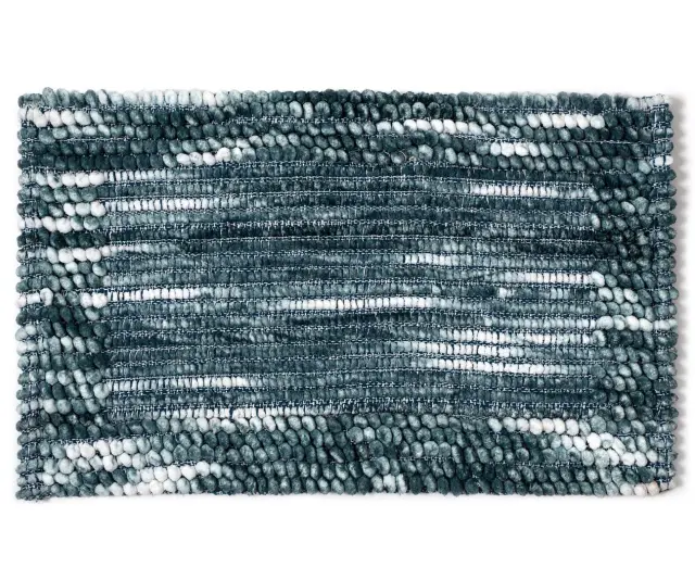 Πατάκι 15162 (55cm x 90cm) πετρόλ - -