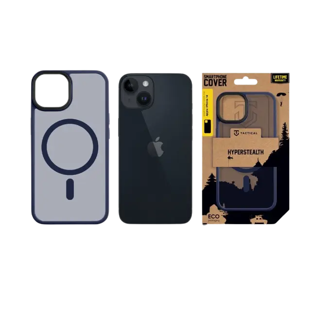 Tactical MagForce Hyperstealth Cover for Apple iPhone 14 Deep Blue 3
