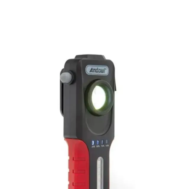 Andowl Επαναφορτιζόμενος Φακός LED Λευκό Φως Q-GZ10 3