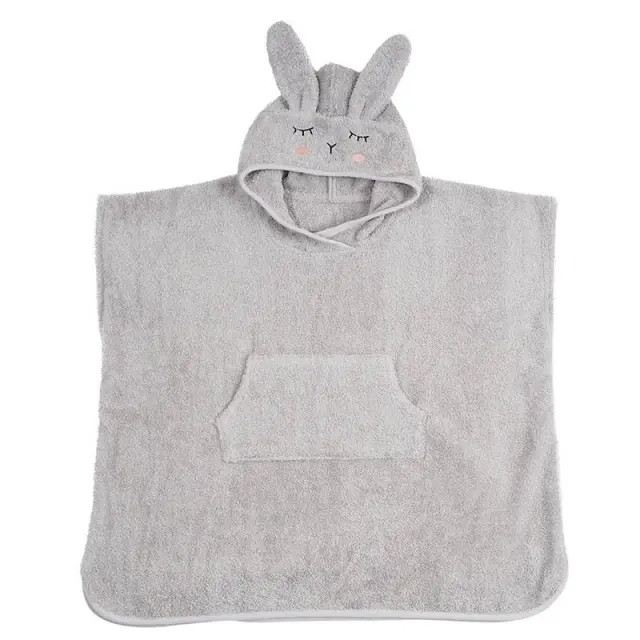 Μπουρνουζοπετσέτα 100% organic cotton κουνέλι