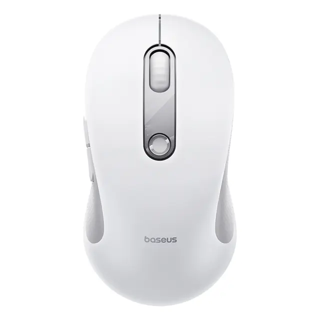 Baseus Mouse F02 Ergonomic Wireless USB 2.4GHz White