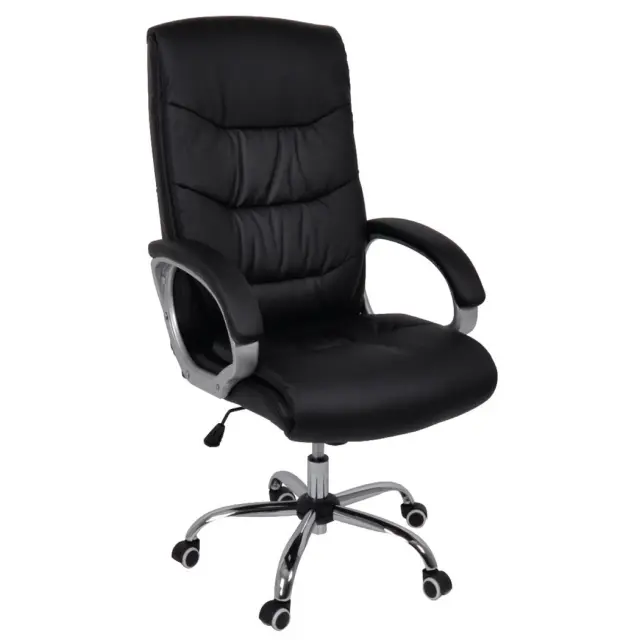 Πολυθρόνα BF6400 PU Μαύρο 64x72x110/118cm