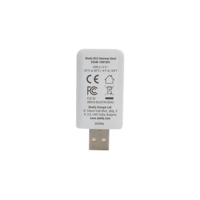 3800235261934 | Shelly BLU Gateway Gen3 - EAN 3800235261934 3