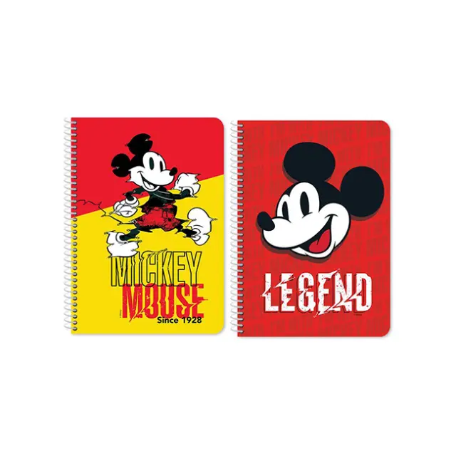 Diakakis Τετράδιο Σπιράλ Disney Mickey Mouse A4 2 θέματα (000562996)