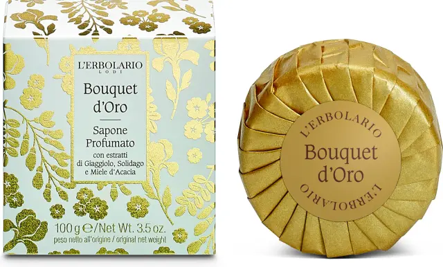 L' Erbolario Bouquet d’ Oro Perfumed Soap 100gr