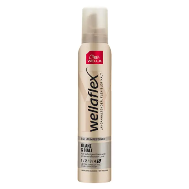WELLAFLEX Αφρός 200ml No5 Shine + Gold