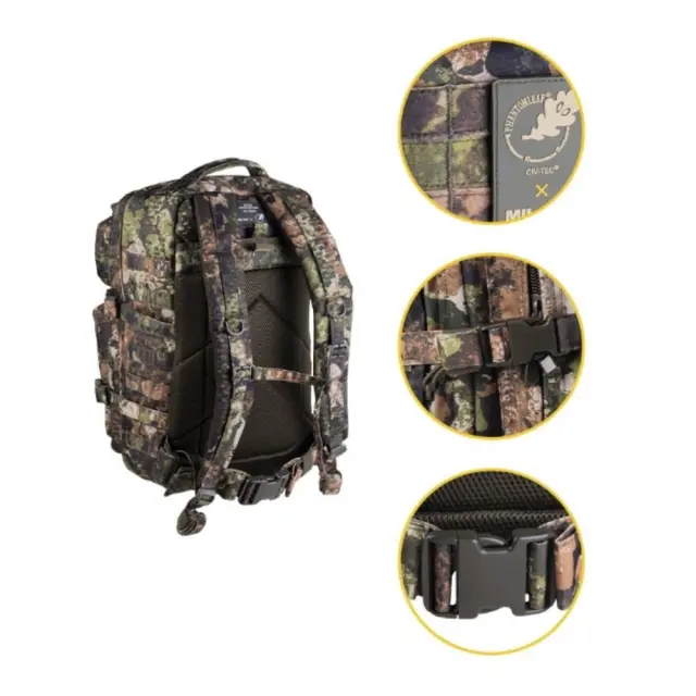 Mil-Tec Us Assault Pack Small Wasp I Z3A 20lt-Σακίδιο Πλάτης Παραλλαγής 20 Λίτρων - WASP IZ3A 2