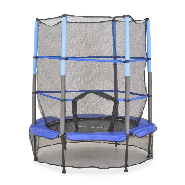 BYOX - 55 INCH trampoline with inner net Hop blue - 3800146227708