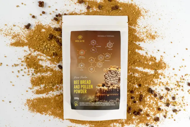 Bee bread and pollen powder 200gr 2