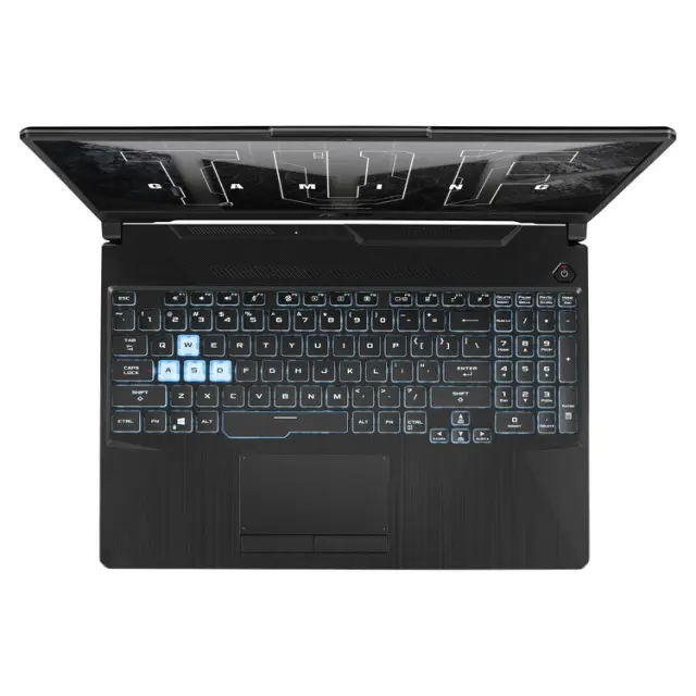 ASUS Laptop TUF Gaming A15 FA506NCG-HN186W 15.6'' FHD IPS R7-7445HS/16GB/512GB SSD NVMe PCIe 4.0/NVidia GeForce RTX 3050 4GB/Win 11 Home/2Y/Graphite Black 3