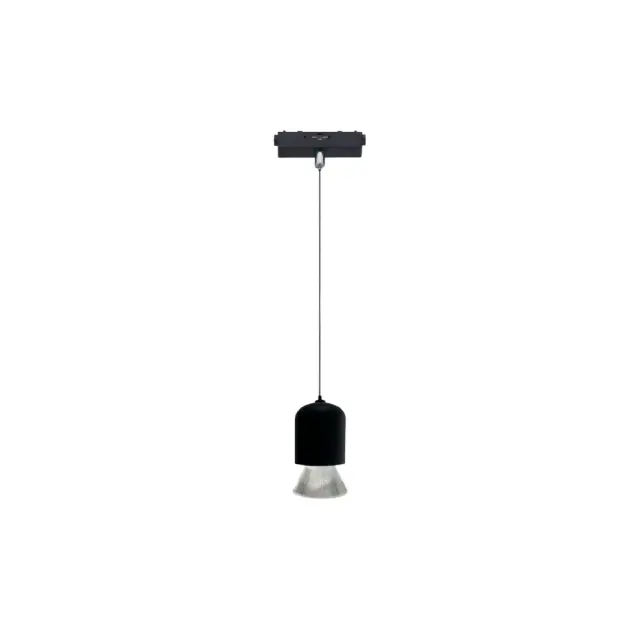 Inlight Κρεμαστό Φωτιστικό LED 7W 3CCT για Ultra-Thin μαγνητική ράγα σε μαύρη απόχρωση D:6,2X11cm (TMU0250-Black)